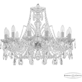 Подвесная люстра Bohemia 105 105/12/240 Ni подсвечник с подвесками