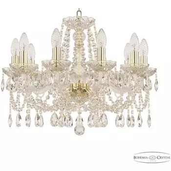 Подвесная люстра Bohemia 107 107/10/200 G подсвечник с подвесками