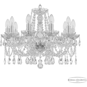 Подвесная люстра Bohemia 107 107/10/200 Ni подсвечник с подвесками