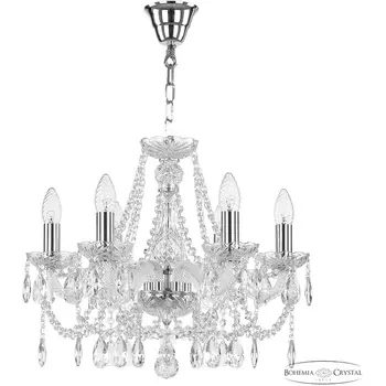 Подвесная люстра Bohemia 107 107/6/165 Ni подсвечник с подвесками