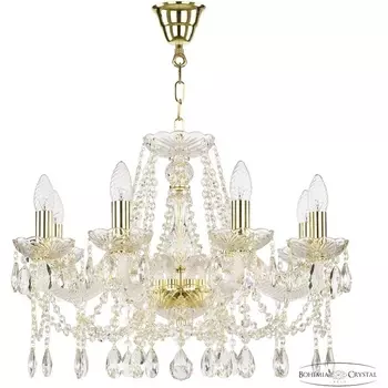 Подвесная люстра Bohemia 107 107/8/200 G подсвечник с подвесками