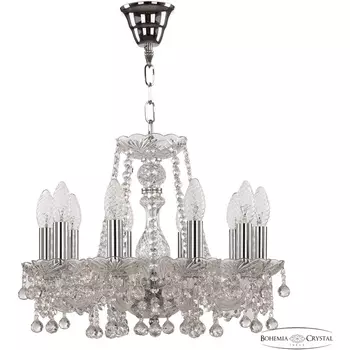 Подвесная люстра Bohemia 108 108/10/141 Ni подсвечник с подвесками