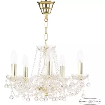 Подвесная люстра Bohemia 108 108/5/141 G подсвечник с подвесками