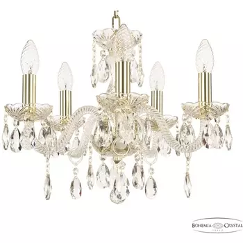 Подвесная люстра Bohemia 117 117/5/141 G подсвечник с подвесками