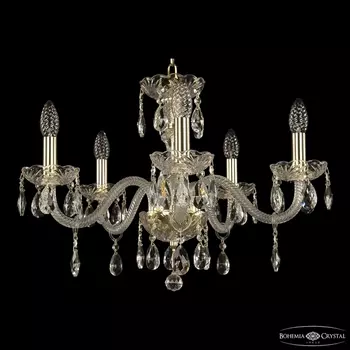 Подвесная люстра Bohemia 117 117/5/195 G подсвечник с подвесками