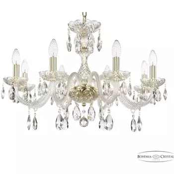 Подвесная люстра Bohemia 117 117/8/240 G подсвечник с подвесками