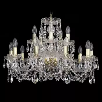 Подвесная люстра Bohemia 1402 1402/10+5/240/G