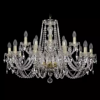 Подвесная люстра Bohemia 1402 1402/10+5/300/G