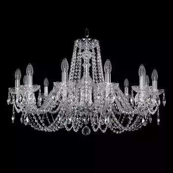 Подвесная люстра Bohemia 1402 1402/12/300/Ni