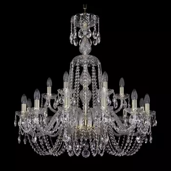 Подвесная люстра Bohemia 1402 1402/12+6/300/XL-90/G