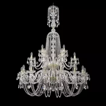 Подвесная люстра Bohemia 1402 1402/16+8+4/400/XL-160/2d/G