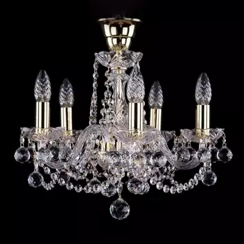 Подвесная люстра Bohemia 1402 1402/5/141/G/Balls/Tube