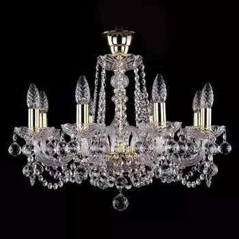 Подвесная люстра Bohemia 1402 1402/8/195/G/Balls/Tube