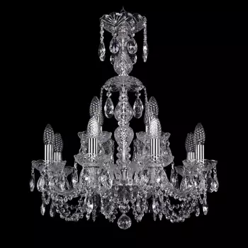 Подвесная люстра Bohemia 1402 1402/8+4/195/XL-64/Ni