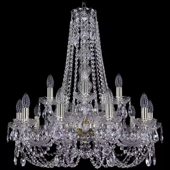 Подвесная люстра Bohemia 1403 1403/10+5/240/h-76/G