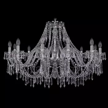 Подвесная люстра Bohemia 1403 1403/12/360/Ni