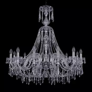 Подвесная люстра Bohemia 1403 1403/12/360/XL-100/Ni