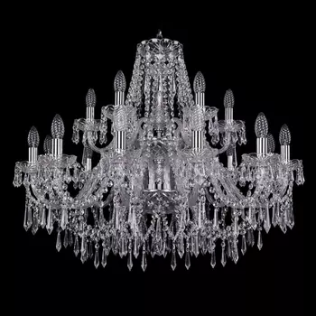 Подвесная люстра Bohemia 1403 1403/12+6/300/2d/Ni