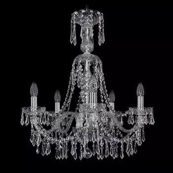 Подвесная люстра Bohemia 1403 1403/5/195/XL-65/Ni