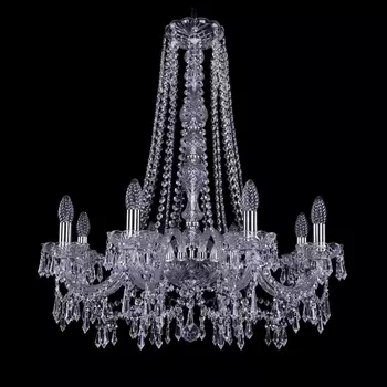 Подвесная люстра Bohemia 1403 1403/8/240/h-76/Ni