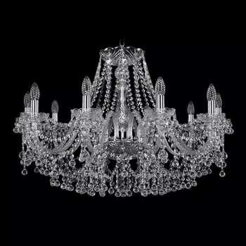 Подвесная люстра Bohemia 1409 1409/10/300/Ni