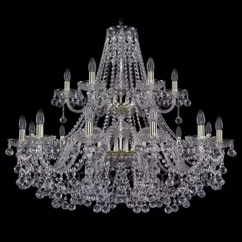 Подвесная люстра Bohemia 1409 1409/12+6/360/2d/G