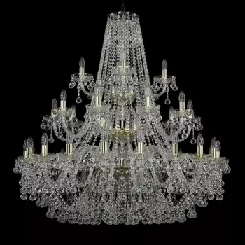 Подвесная люстра Bohemia 1409 1409/20+10+5/400/3d/G