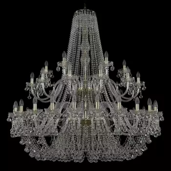 Подвесная люстра Bohemia 1409 1409/24+12+6/530/2d/G