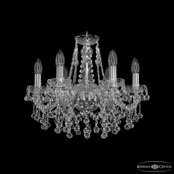 Подвесная люстра Bohemia 1409 1409/6/160 Ni подсвечник с подвесками