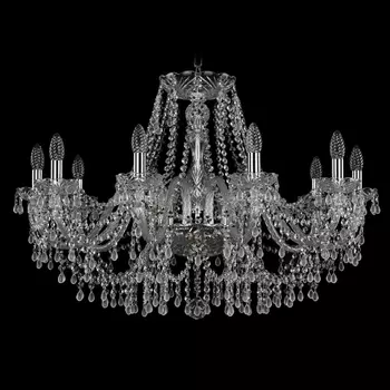 Подвесная люстра Bohemia 1410 1410/10/300/Ni/V0300