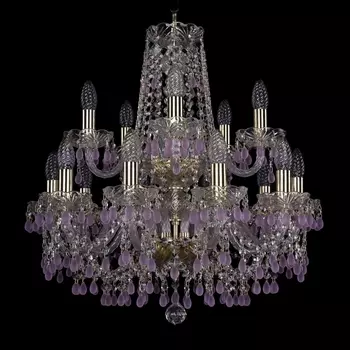 Подвесная люстра Bohemia 1410 1410/10+5/195/2d/G/V7010