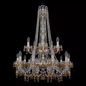 Подвесная люстра Bohemia 1410 1410/10+5/240/h-91/2d/G/V1003