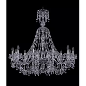 Подвесная люстра Bohemia 1410 1410/12/360/XL-97/Ni/V0300