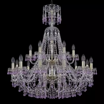 Подвесная люстра Bohemia 1410 1410/12+6/300/XL-95/2d/G/V7010