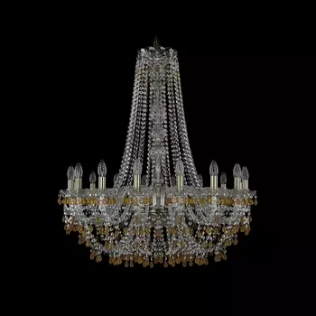 Подвесная люстра Bohemia 1410 1410/16/300/h-95/Pa/V1003