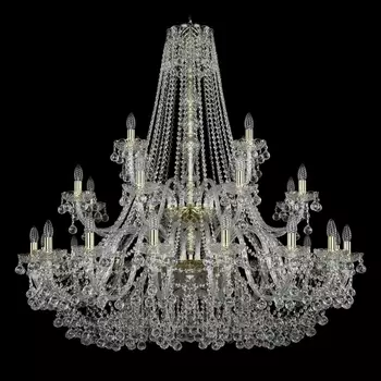 Подвесная люстра Bohemia 1410 1410/16+8+4/460/2d/G/V7010