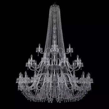 Подвесная люстра Bohemia 1410 1410/20+10+5/530/h-200/3d/Ni/V0300