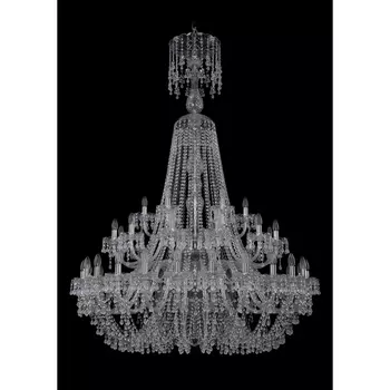 Подвесная люстра Bohemia 1410 1410/24+12+6/460/XL-175/2d/Ni/V0300