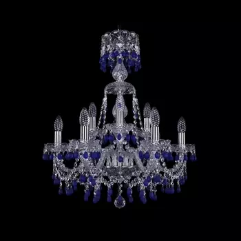 Подвесная люстра Bohemia 1410 1410/6+3/195/XL-66/Ni/V3001