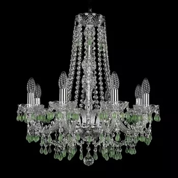 Подвесная люстра Bohemia 1410 1410/8/195/h-60/Ni/V5001