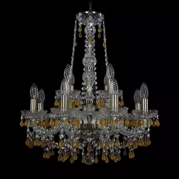 Подвесная люстра Bohemia 1410 1410/8+4/195/h-63/Pa/V1003