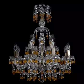 Подвесная люстра Bohemia 1410 1410/8+4/195/XL-66/Pa/V1003