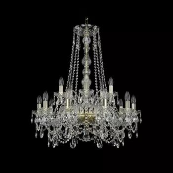 Подвесная люстра Bohemia 1411 1411/10+5/240/h-84/G