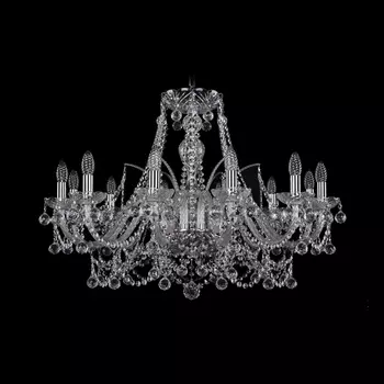 Подвесная люстра Bohemia 1411 1411/12/300/Ni/Balls