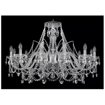 Подвесная люстра Bohemia 1411 1411/12/360/Ni