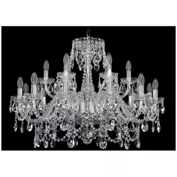 Подвесная люстра Bohemia 1411 1411/12+6/300/Ni