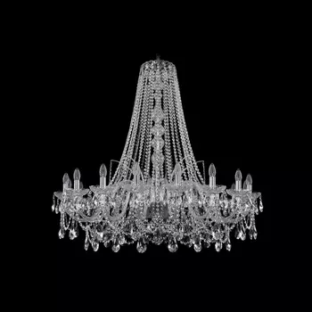 Подвесная люстра Bohemia 1411 1411/18/400/h-113/Ni