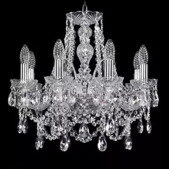 Подвесная люстра Bohemia 1411 1411/8/160/Ni