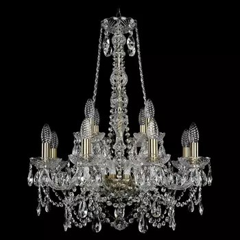 Подвесная люстра Bohemia 1411 1411/8+4/195/h-70/Pa