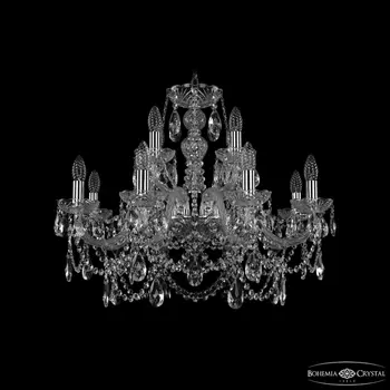 Подвесная люстра Bohemia 1411 1411/8+4/240 Ni